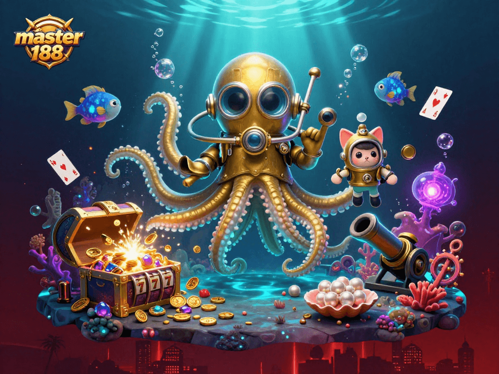 Engage with thrilling underwater excitement at master188, where treasure hunting meets exciting slot gameplay.